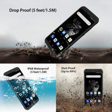 Cargar imagen en el visor de la galería, BV5500 Pro 4G - Teléfono móvil (resistente al agua, IP68, prueba de caídas, 5,5 pulgadas, 3 GB + 16 GB, Dual SIM, Android 9.0, 4400 mAh), color negro NDP-49
