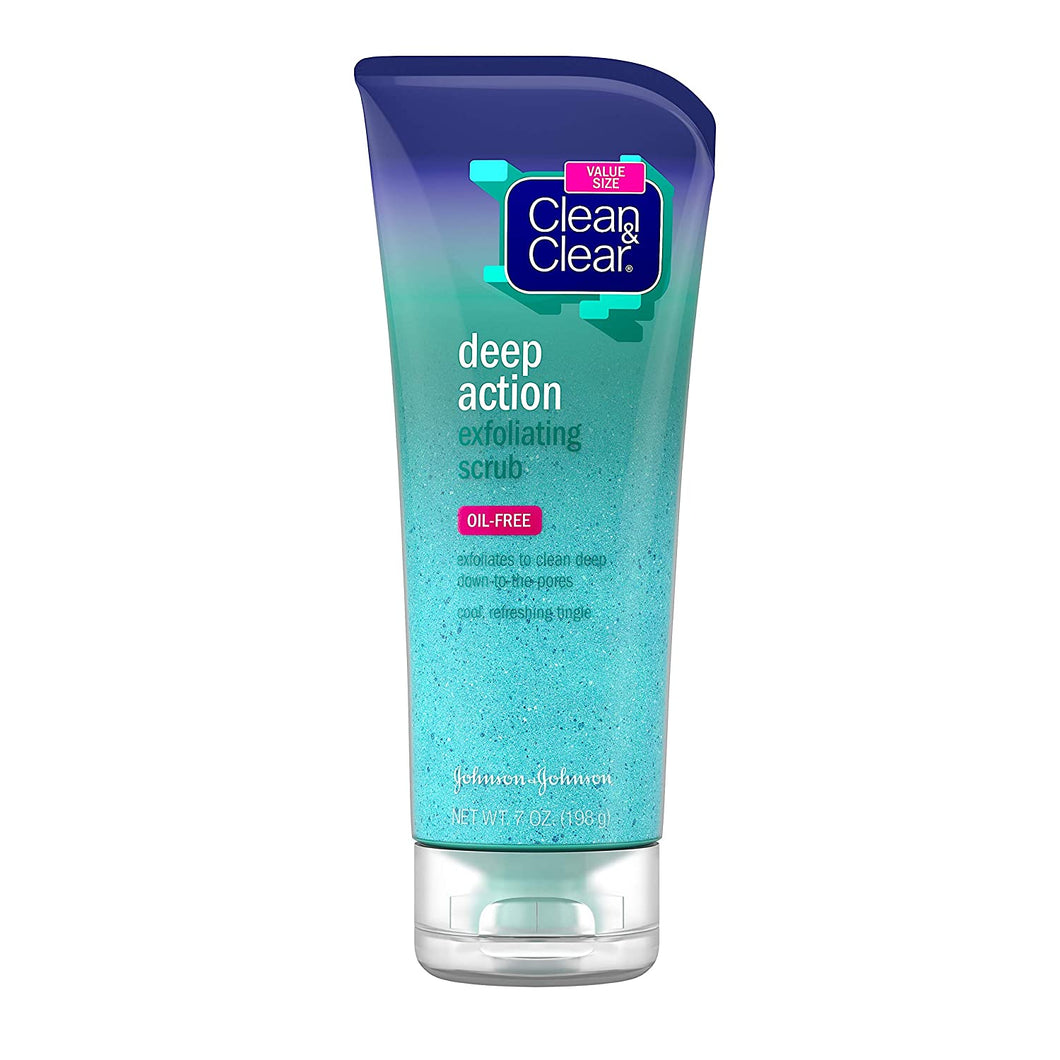 Clean & Clear Exfoliante facial de acción profunda 7oz