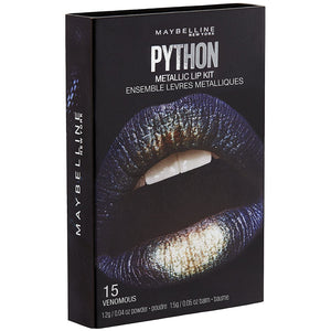 Kit de labios Python metálico New York Lip Studio de Maybelline