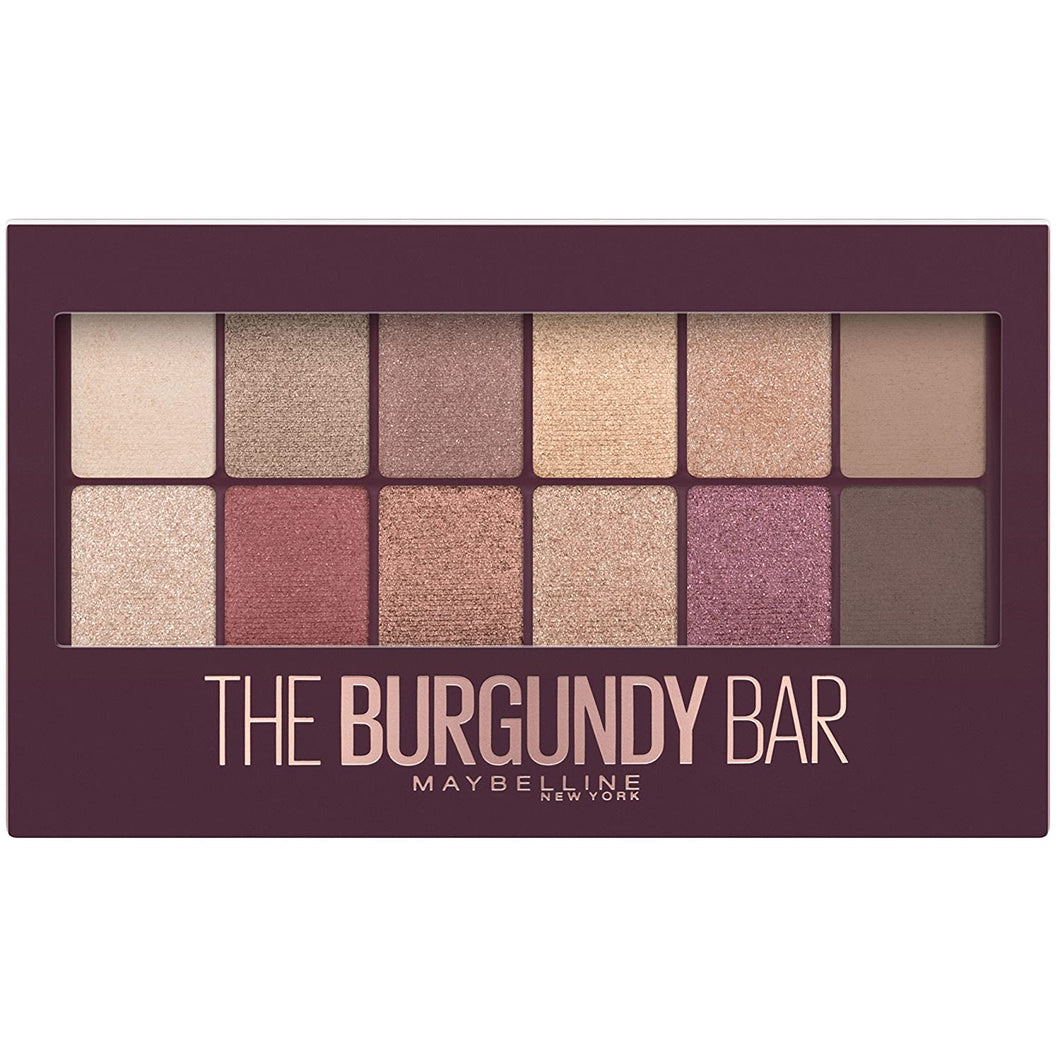 Maybelline Eyeshadow Palette, Burgundy Bar