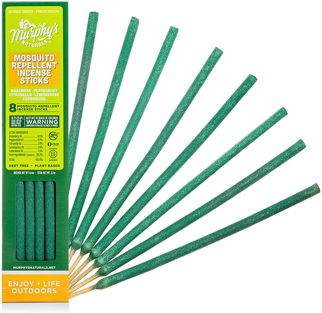 Murphy's Naturals - Varillas repelentes de mosquitos (8 unidades) NDP18
