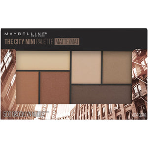 Maybelline Makeup The City Mini Paleta de sombra de ojos, sombra de ojos de hormigón, 0,14 oz, Total 1