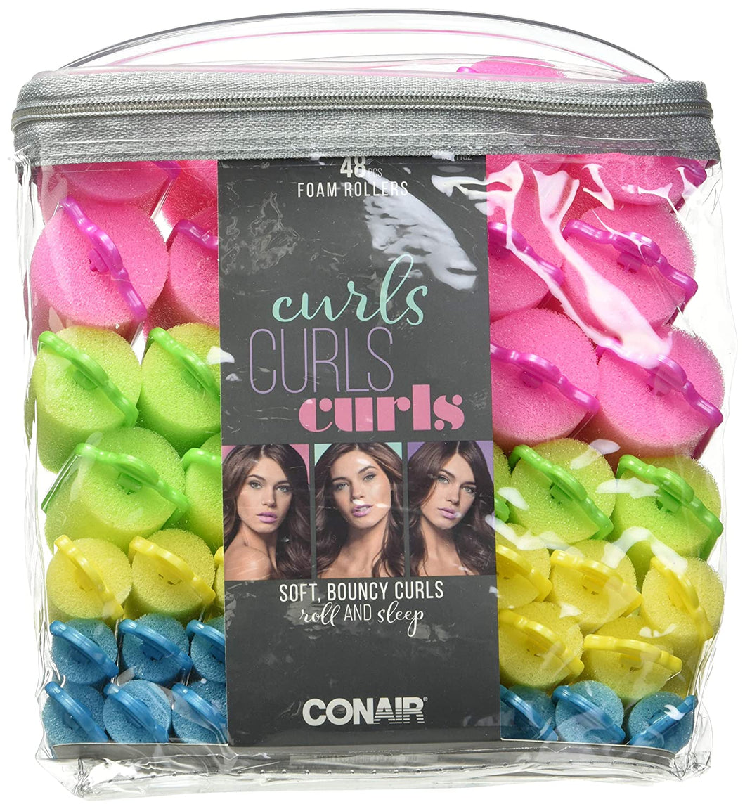 Rodillos de espuma Bouncy Curls, paquete de 48 NDP-56