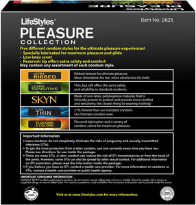 LifeStyles Condones Colección de placer 30 Condones NDP-12