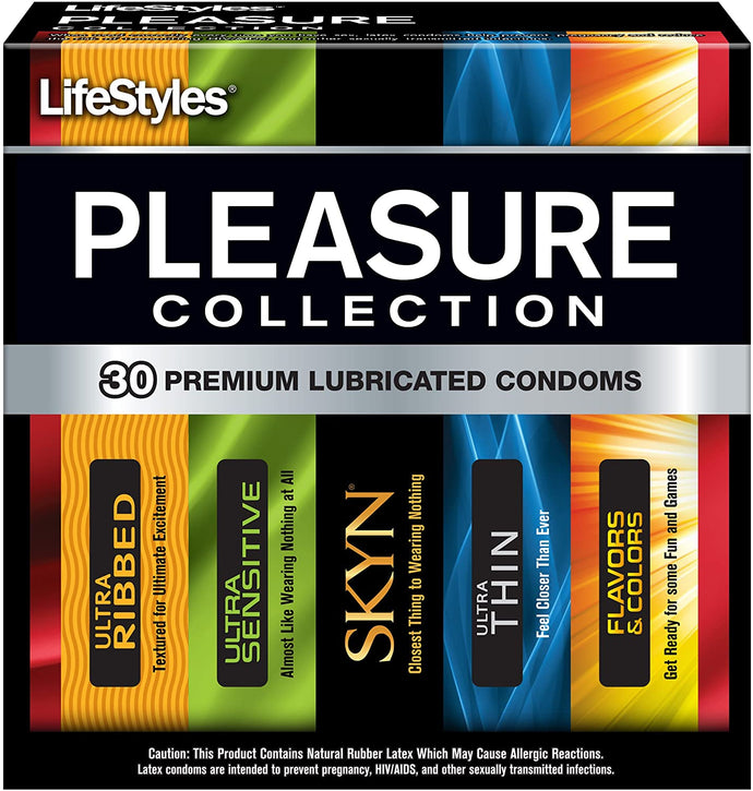 LifeStyles Condones Colección de placer 30 Condones NDP-12