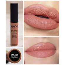 Cargar imagen en el visor de la galería, NYX Soft Matte Lip Cream SMLC09 Abu Dhabi   ✅ NDP-14
