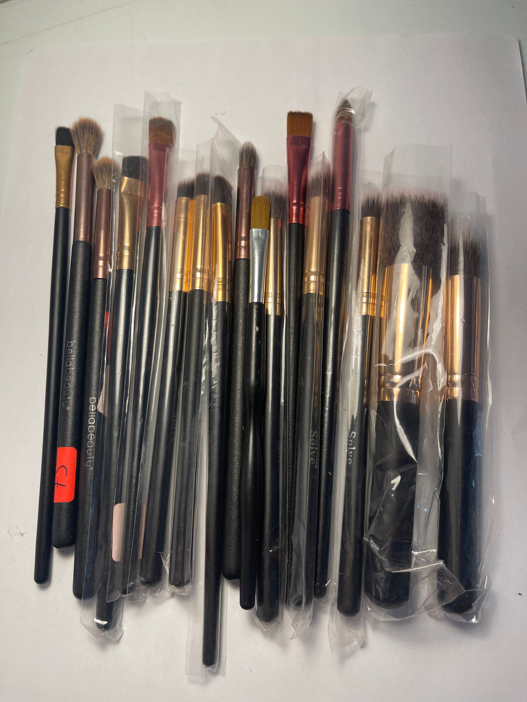 Juego de 17 brochas de maquillaje