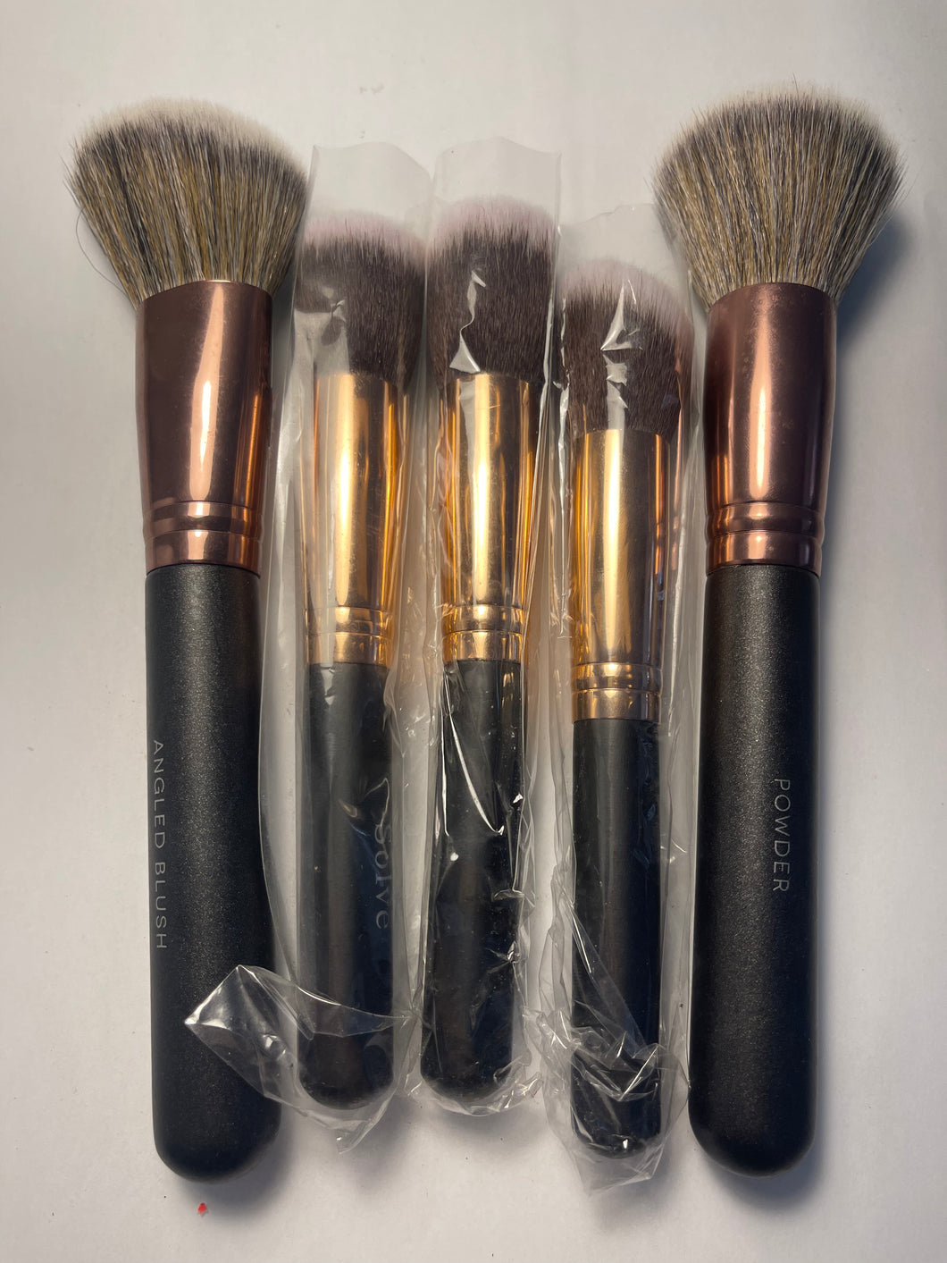 Juego de 5 brochas de maquillaje