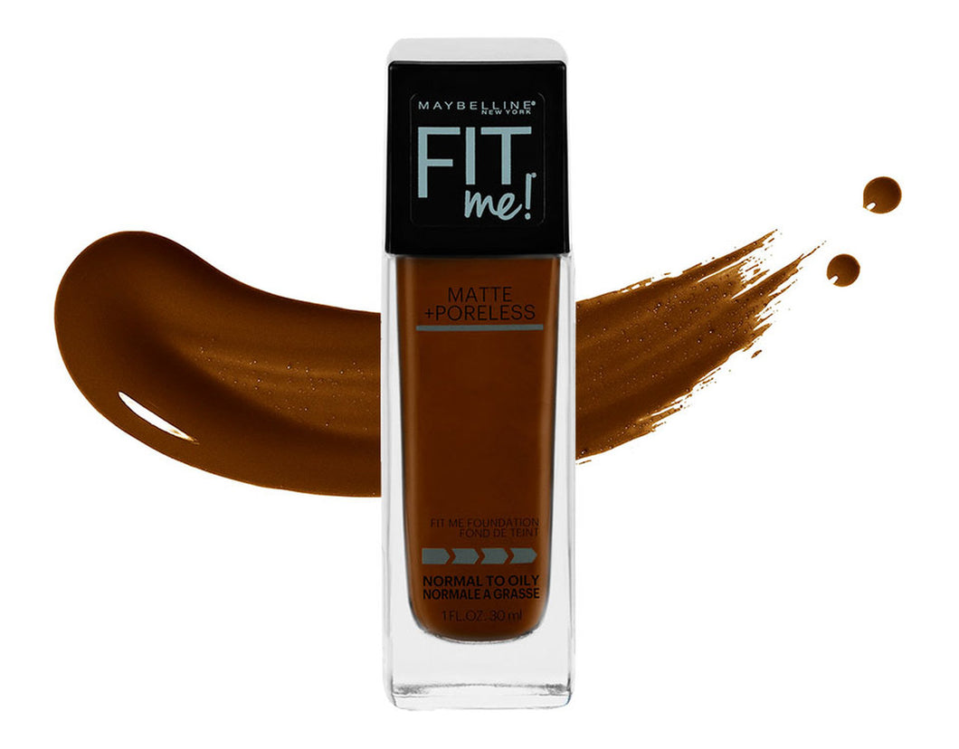 Fit Me Matte + Poreless Foundation - Java 375 - 1 fl oz ✅