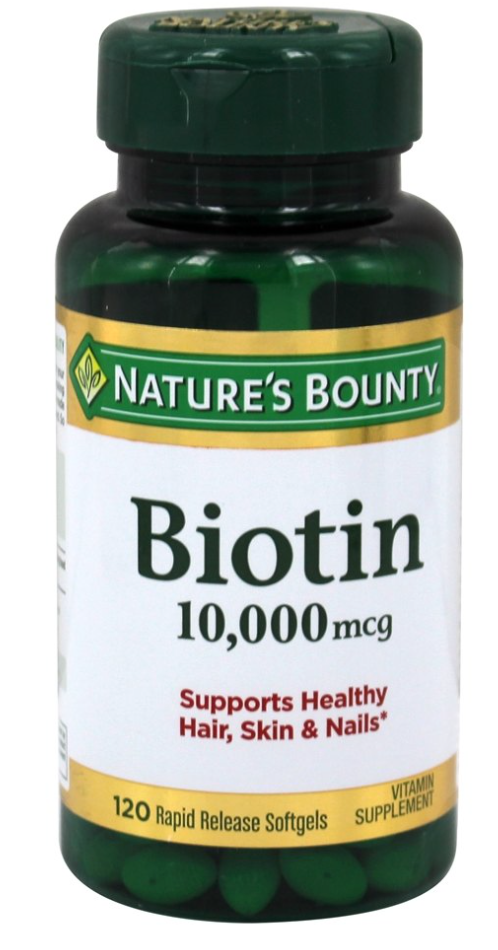 Suplemento de Biotin 10,000mg.