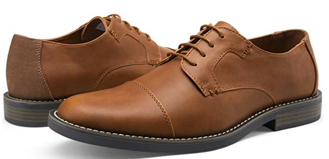 Zapatos casuales de vestir para hombres- Marrones NDP-4