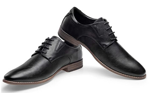 VOSTEY Zapatos de vestir de hombre formales- Negros NDP-6