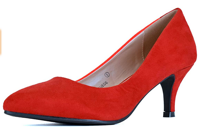 Guilty  Zapatos rojos de suede NDP 33