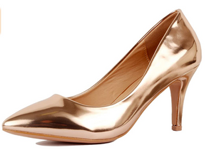 Guilty  Zapatos de mujer oro rosa  NDP 32