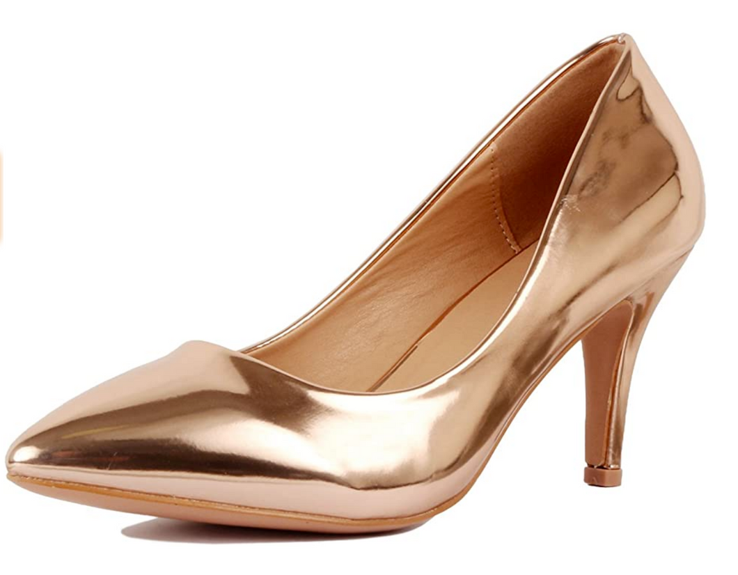 Guilty  Zapatos de mujer oro rosa  NDP 32