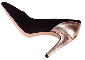 Sorliva Zapatos de tacón alto, punta cerrada sexy Oro  NDP 13