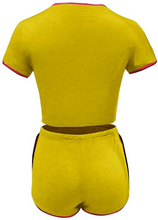 Cargar imagen en el visor de la galería, Conjunto de pantalones cortos para mujer de 2 piezas NDP71
