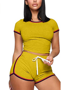 Conjunto de pantalones cortos para mujer de piezas NDP71