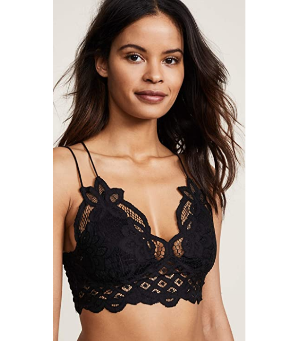 Adella - Bralette para mujer  Negro NDP70