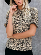 Cargar imagen en el visor de la galería, GamISOTE - Camiseta de manga corta de leopardo NDP35
