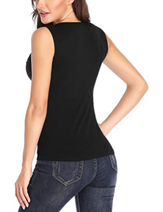 MISS MOLY - Camiseta de tirantes sin mangas para mujer, diseño floral NDP45