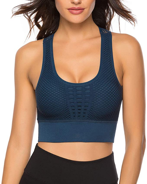 RIOJOY - Camiseta de tirantes para mujer, sexy, deportiva, para yoga, entrenamiento NDP65