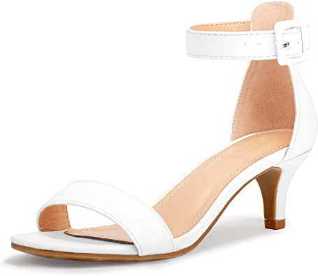 SHOWHOW Tacones bajos para mujer punta abierta NDP 54 SupplyRD