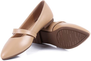 Zapatos de punta puntiaguda para mujer cómodos NARANJA NDP 25
