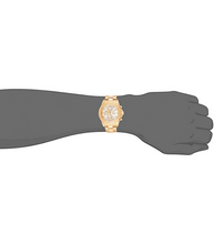 Cargar imagen en el visor de la galería, Reloj de acero inoxidable chapado en oro de 18 quilates para hombre  NDP18
