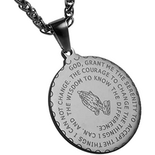 Cargar imagen en el visor de la galería, Collar de joyería cristiana con versículo de la Biblia NDP35
