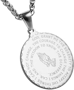 Collar de joyería cristiana con versículo de la Biblia NDP35