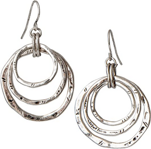 Pendientes Boho de 3 círculos NDP32