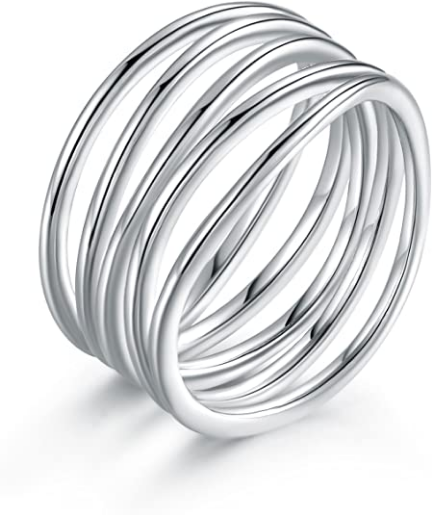 Anillo chapado en oro de Barzel NDP62