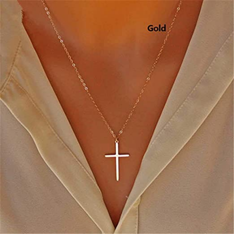 Collar Bohemio con Cruz Colgante NDP80