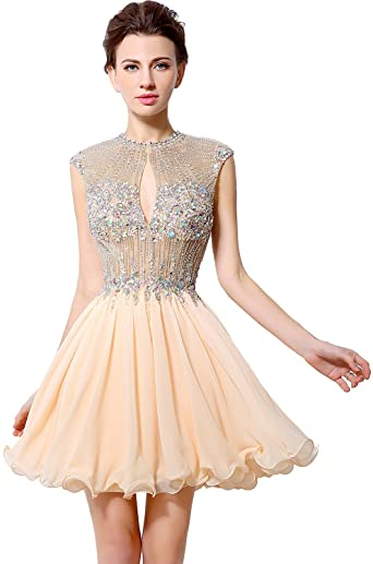 Vestido corto de tul para graduaci n. Color rubor NDP 82
