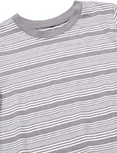Cargar imagen en el visor de la galería, Juego de 3 camisetas: Aqua Tee, Aqua Stripe Tee, gris  NDP-34
