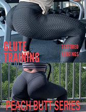 Cargar imagen en el visor de la galería, Pantalones de yoga de cintura alta para mujer, control de barriga, entrenamiento, levantamiento de glúteos NDP-1
