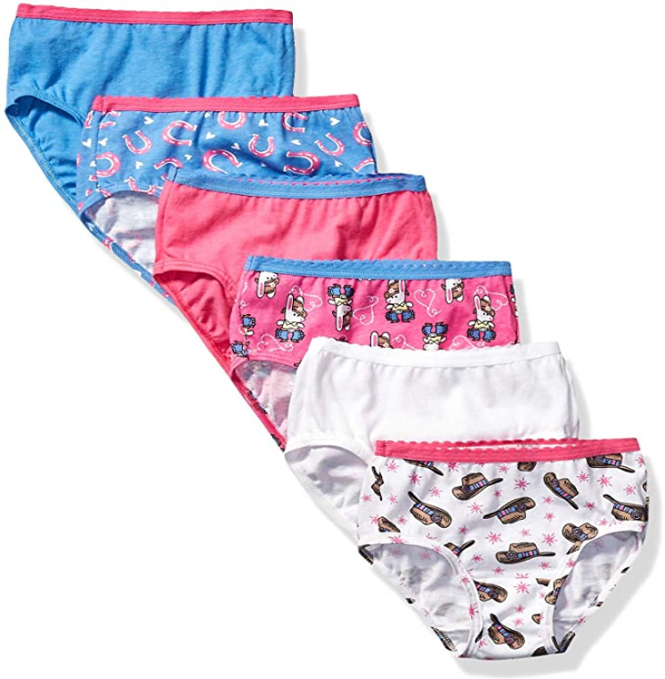 Calzones pequeños surtidos para niña (6 unidades) NDP-53