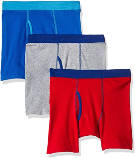 Hanes Calzoncillos tipo bóxer para niño (3 unidades)  NDP-57