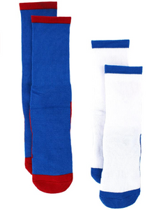 Superman - Calcetines deportivos para niños (2 unidades)  NDP-80