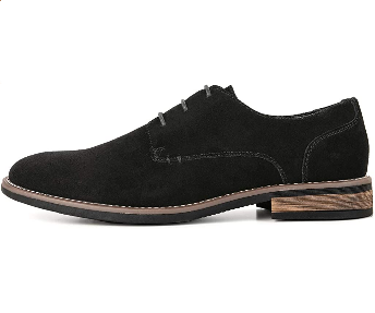 ZRIANG Zapatos de vestir para hombre de ante genuino de cuero  NDP-56