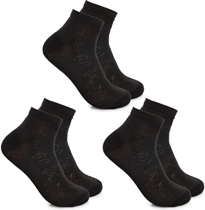 Anne Klein (6 pares) Calcetines ligeros para hombre ✅