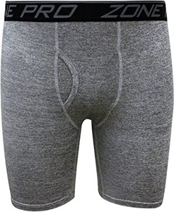 Zona Pro Athletic Hombres de compresión ropa interior pantalones cortos – Paquete de 2 ✅