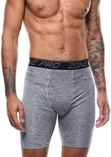 Cargar imagen en el visor de la galería, Zona Pro Athletic Hombres de compresión ropa interior pantalones cortos – Paquete de 2 ✅
