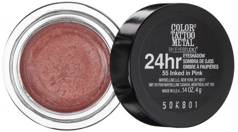 Sombra de Ojos Maybelline NY, Entintada en Rosa 55 0.14 oz ✅