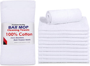 Paquete de 12 toallas de cocina, 16.0 x 19.1 in, 100% algodón NDP13