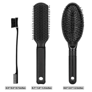 Cepillo para pelucas sintéticas y cabello humano (4 unidades)  #15