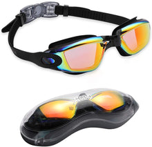 Cargar imagen en el visor de la galería, Gafas de natación, sin fugas, no se empañan, protección UV NDP59
