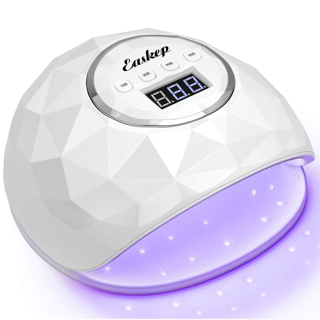 Easkep - Secador de uñas rápido de 86 W, luz LED, salón profesional con 4 ajustes de temporizador  NDP-18
