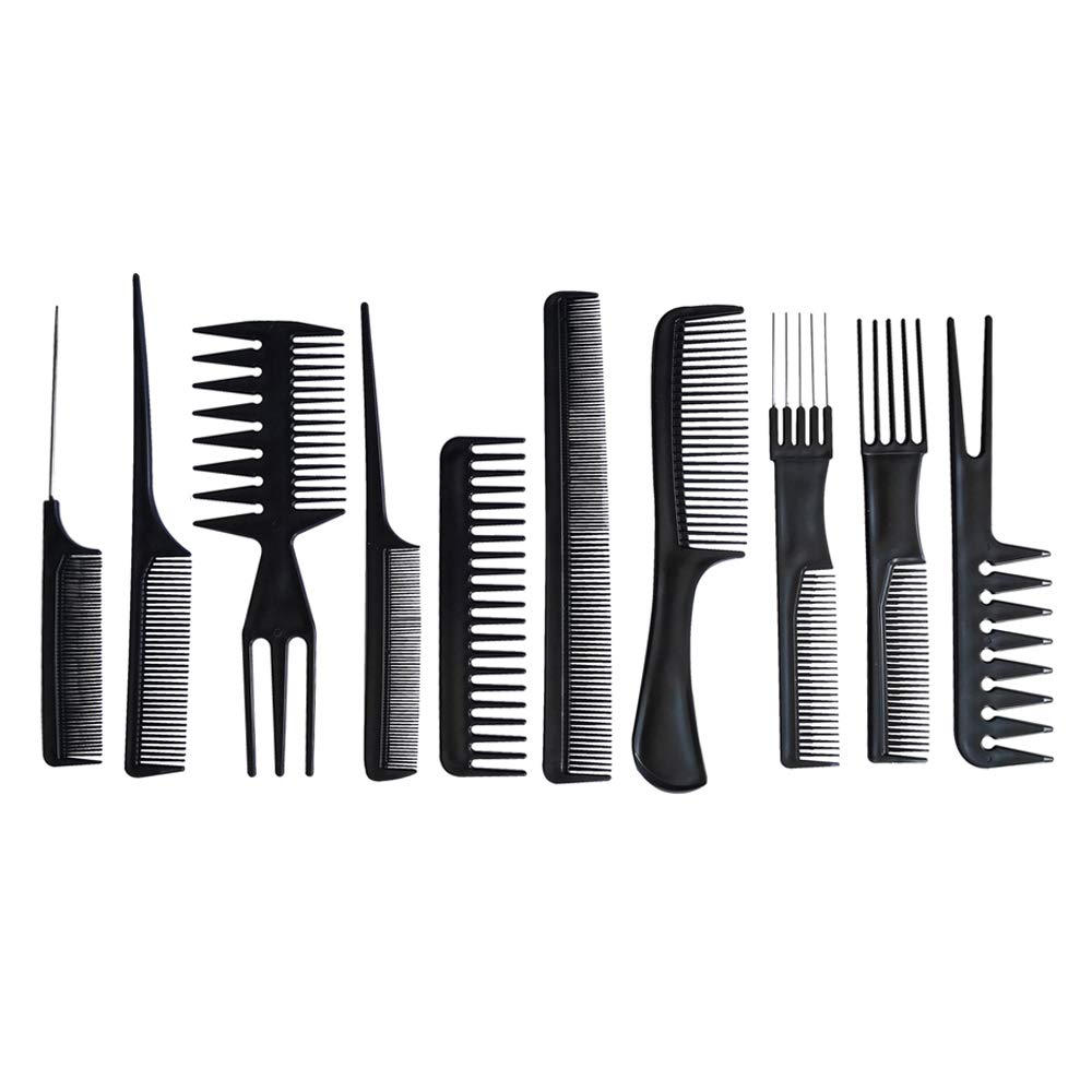 Set de 10 peines Negro Professional #14